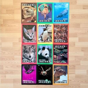 VINTAGE 1986 ZOOBOOKS 2 COLLECTION